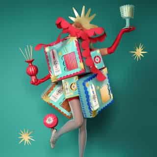 Christmas Gift Set: 100ml Fragrant Water  + Diffuser