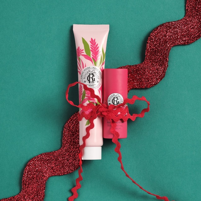 Christmas Gift Set Lip Balm + Hand Cream