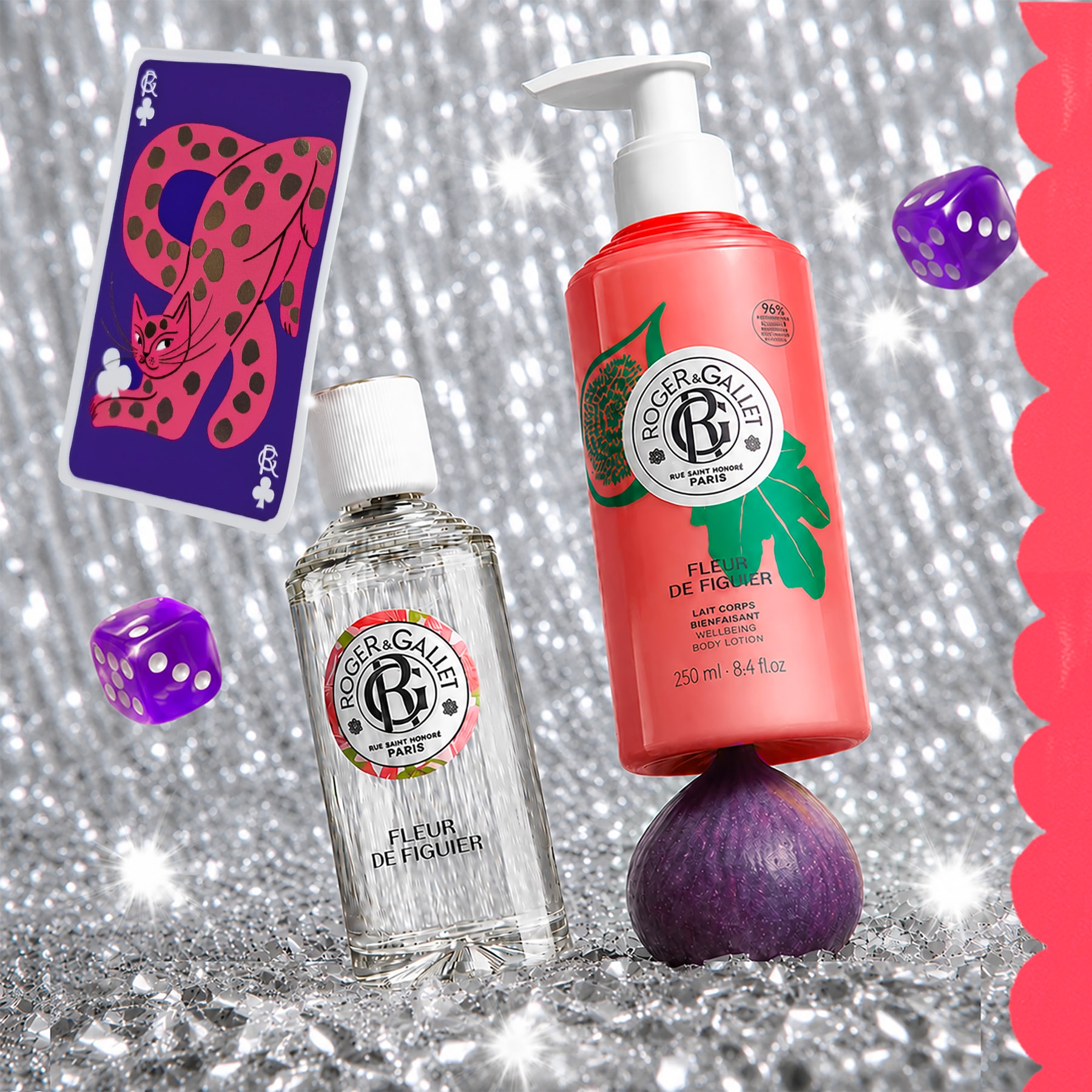 Fleur de Figuier Christmas gift set wellbeing fragrant water + wellbeing body lotion