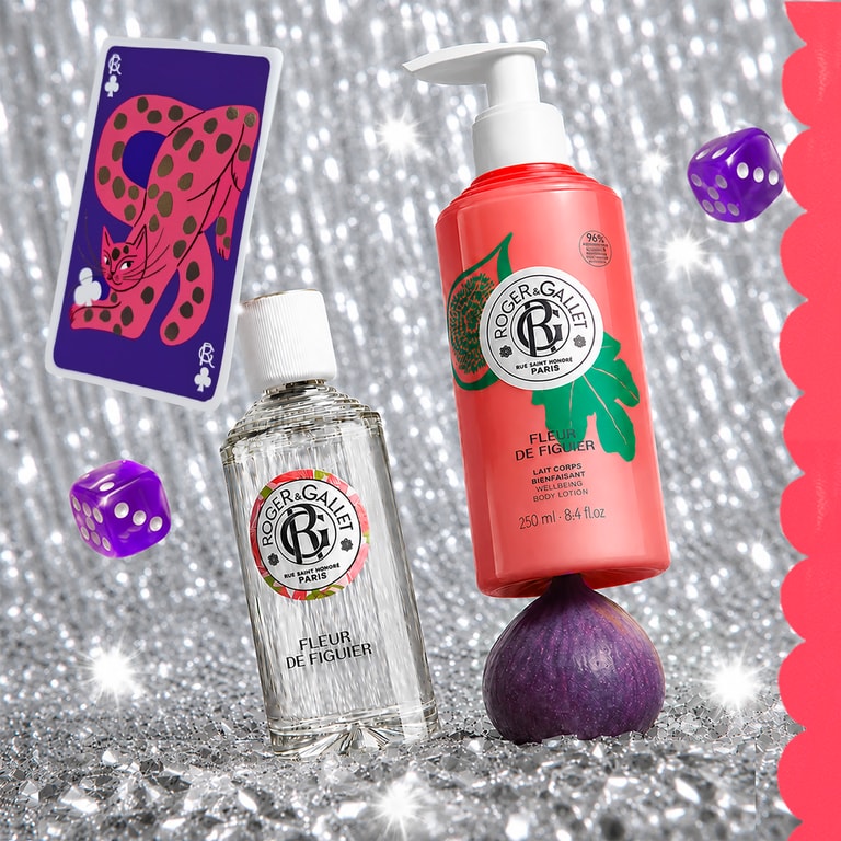 Fleur de Figuier Christmas gift set wellbeing fragrant water + wellbeing body lotion