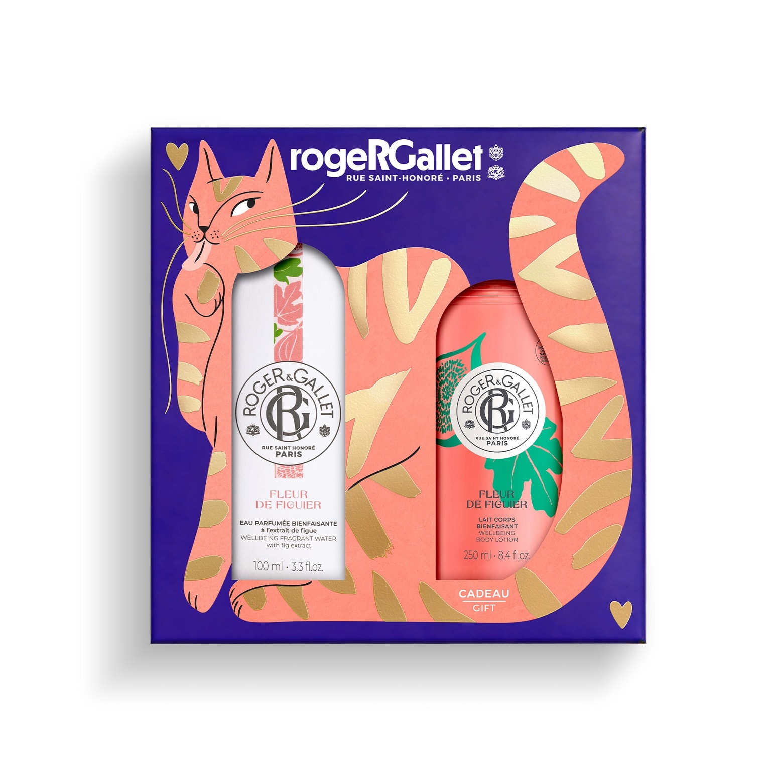 Fleur de Figuier Christmas gift set wellbeing fragrant water + wellbeing body lotion